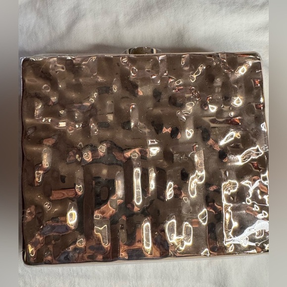 New Textured Metallic Clutch